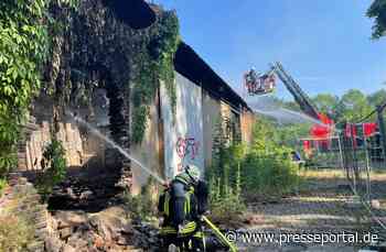 FW-MH: Dachstuhlbrand in Styrum