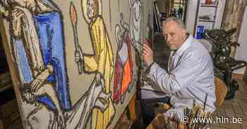 Door waterinsijpeling beschadigd schilderij uit Wijnbergkerk hersteld | Wervik | hln.be - Het Laatste Nieuws