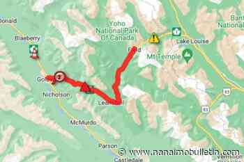 Major vehicle incident closes Highway 1 between Golden and Field