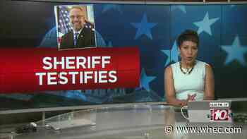 Sheriff Baxter testified about gun trafficking before House subcommittee