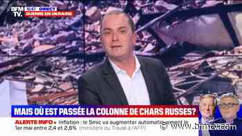 Mais où est passée la colonne de chars russes aperçue aux portes de Kiev début mars? - BFMTV