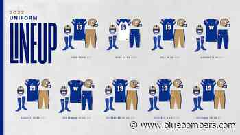 Blue Bombers to wear white jerseys vs Hamilton June 24 - bluebombers.com