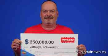 Trip to the Carribbean in the cards for $250K Hamilton lottery winner - Global News