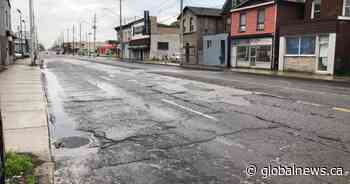 Hamilton’s Barton Street East is the worst road in Ontario for 2022, says CAA - Global News