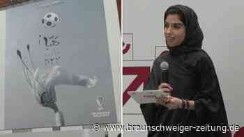 Offizielles Poster für WM in Katar enthüllt - von einer Frau entworfen