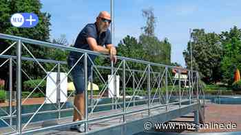Bad Belzig: Schwimmmeister Uwe Moritz geht nach 40 Jahren in den Ruhestand - Märkische Allgemeine Zeitung