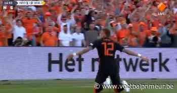 GOAL: Club Brugge-speler Lang opent met fraaie treffer zijn rekening voor Oranje - VoetbalPrimeur.be