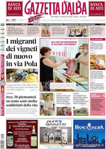 La copertina di Gazzetta d'Alba in edicola martedì 14 giugno - http://gazzettadalba.it/