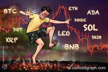 Price analysis 6/15: BTC, ETH, BNB, ADA, XRP, SOL, DOGE, DOT, LEO. SHIB