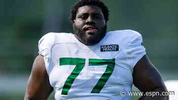 Jets OL Becton prepared to erase 'Big Bust' label