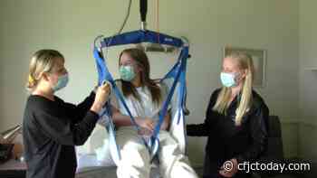 “Amazing to see it in person”: Kamloops teen checks out what her $19K in fundraising bought for hospice - CFJC Today Kamloops