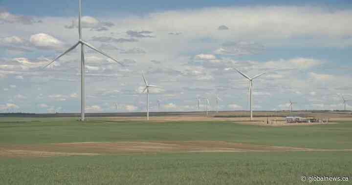 Largest wind facility in Saskatchewan officially open in Assiniboia - Global News