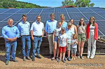 Erneuerbare Energien in Maroldsweisach - Startschuss für Solarpark Saarhof - Neue Presse Coburg