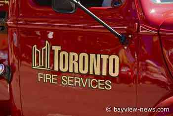 Car fire closed St. Clair, from Yonge to Inglewood, Tuesday - The South Bayview Bulldog