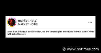 Venue Cancels Concert of John Hinckley Jr., Who Shot President Reagan