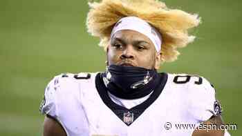 Saints' Davenport had half of pinkie amputated