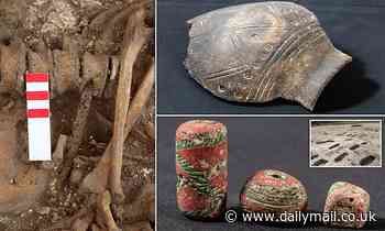 Anglo-Saxon burial containing 141 skeletons is unearthed by HS2 archaeologists in Buckinghamshire 