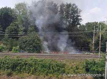 Monza, incendio: treni bloccati - Il Cittadino di Monza e Brianza