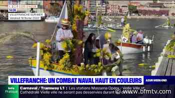 Alpes-Maritimes: un combat naval haut en couleurs à Villefranche-sur-Mer - BFMTV