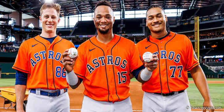 Luis Garcia Phil Maton throw immaculate innings for Astros - MLB.com