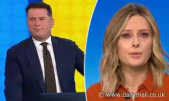 Ally Langdon WALKS OFF the Today show leaving Karl Stefanovic to host the program alone - Daily Mail