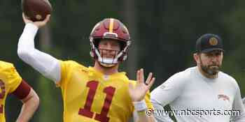 Scott Turner has a more tempered view on Carson Wentz's time in Philly and Indy - NBC Sports