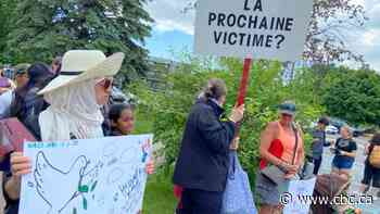 Residents rally to demand more action on gun violence in Laval - CBC.ca