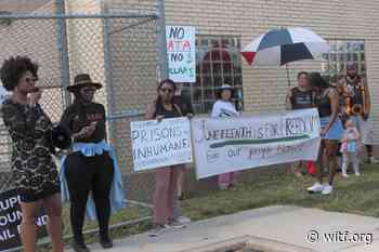 At rally, groups press Dauphin County Prison for answers about prisoners' death - witf.org