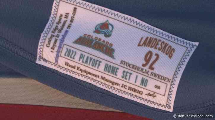 Avs’ Playoff Gear Heads To Auction To Benefit Organizations: ‘One Donation Can Change One Life’