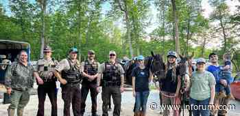 2 horses rescued from flooded trail near Bemidji - INFORUM