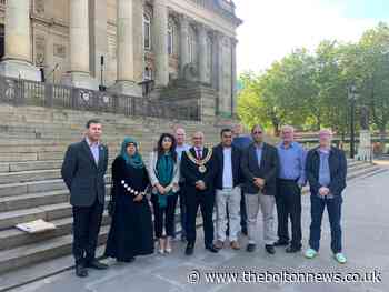 Bolton: Town remembers Grenfell Tower victims - The Bolton News
