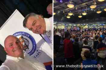 Bolton Wanderers legend Sam Allardyce attends local juniors' presentation - The Bolton News