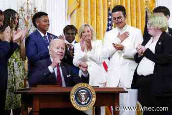 Biden seeks to counter 'legislative attacks' on LGBTQ rights