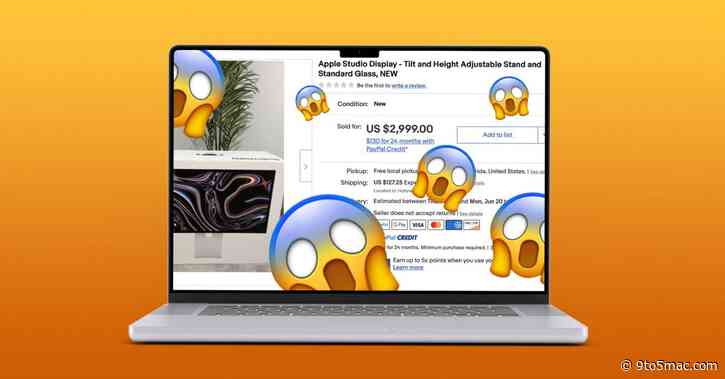Apple Studio Display still backordered over 8 weeks, resell prices top $3K