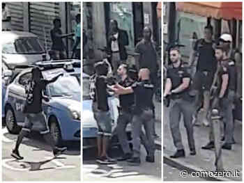 VIDEO Como, la corsa al ballottaggio inizia così: Polizia in massa in via Anzani, urla e tensione - ComoZero