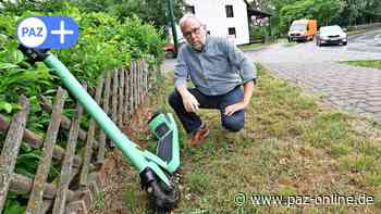 Vandalismus mit E-Scootern in Peine: Anbieter haftet nicht - Peiner Allgemeine Zeitung - PAZ-online.de