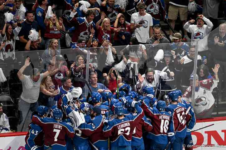 Avs Take Game 1 Of Stanley Cup Final In OT Against Lightning