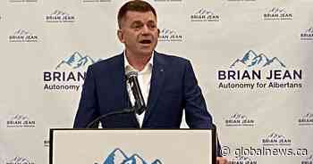 UCP co-founder Brian Jean officially launches campaign to become party leader