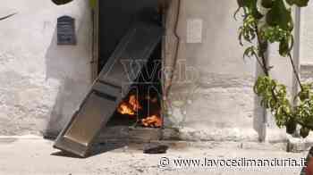 Piccolo appartamento prende fuoco vicino all'ospedale Giannuzzi di Manduria - IL VIDEO - La Voce di Manduria