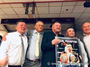 Carl Frampton entertains audience at Parr Conservative Club - St Helens Star