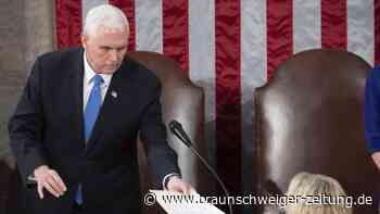 Ex-Berater von Mike Pence bei U-Ausschuss zu Kapitolsturm