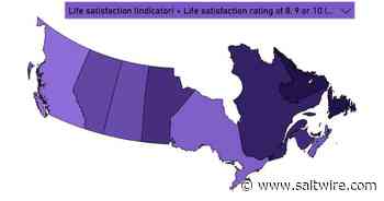 Newfoundland has highest levels of life satisfaction in Canada and BC the least, Statcan finds - Saltwire