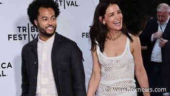 Katie Holmes and boyfriend Bobby Wooten III hold hands as they attend ‘Alone Together’ premiere