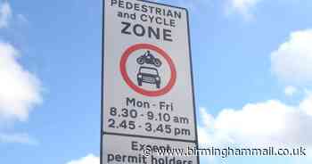 School run car ban extended to two more locations in Solihull - Birmingham Live