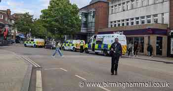 Man left with head injuries after Solihull town centre 'disorder' - Birmingham Live