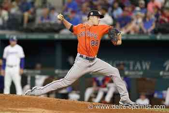 Astros throw 2 immaculate innings in 9-2 win over Rangers - Delta Optimist