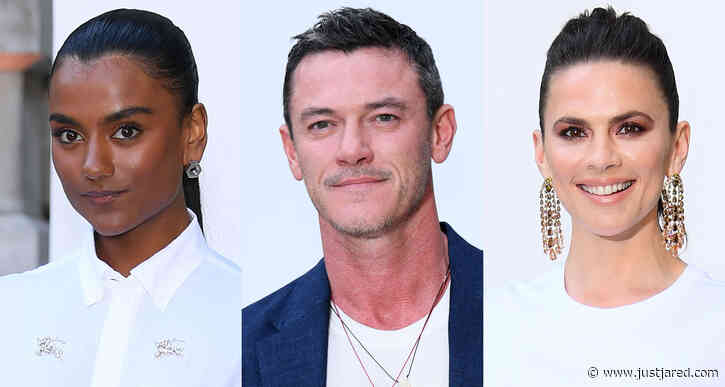 Luke Evans Joins Simone Ashley, Hayley Atwell, & More Stars at Royal Academy of Arts Summer Party