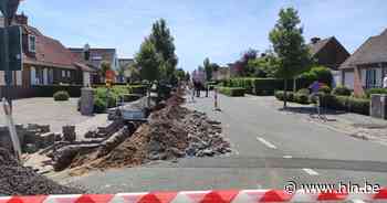 Gaslek bij graafwerken voor aanleggen glasvezel | Waregem | hln.be - Het Laatste Nieuws