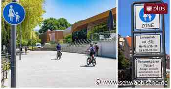 Lindau: Radfahrer steigen in der Fußgängerzone nicht ab. - Schwäbische