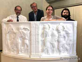 A Prato formelle pulpito Donatello in 3D al posto originali - Agenzia ANSA